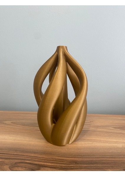 Dekoratif Sarmal Vazo -15CM -3DBU-003-BEYAZ fiyatları