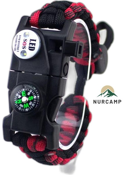 Paracord Kamp Bileklik Hayatta Kalma Bilekliği modelleri