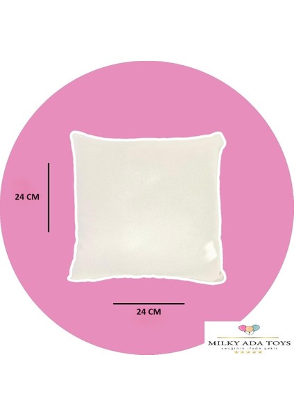 Kuromi Peluş Dekoratif Yastık Uyku Arkadaşı 28 cm x 28 cm fiyatları