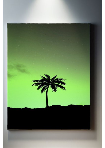 Minimalist Temalı, Yeşil Gökyüzü TABLO-385