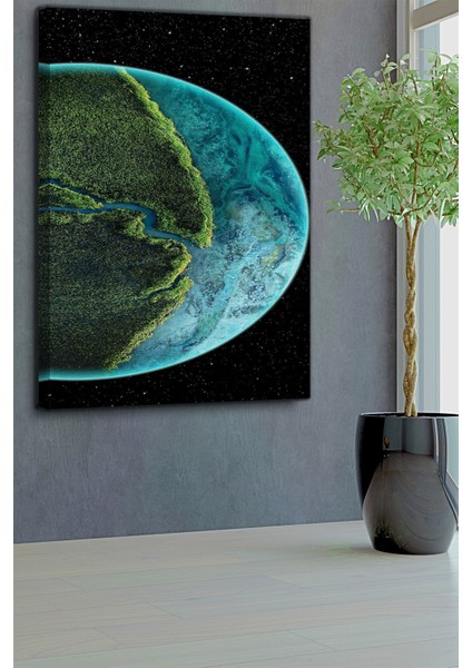 Modern Temalı, Mega Dünya Kanvas TABLO-272 fırsatları