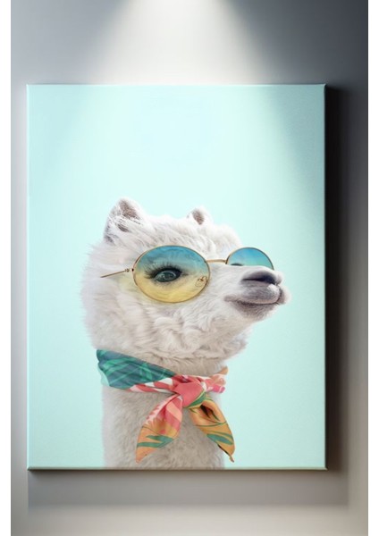 Hayvan Temalı, Lama Hanım TABLO-414