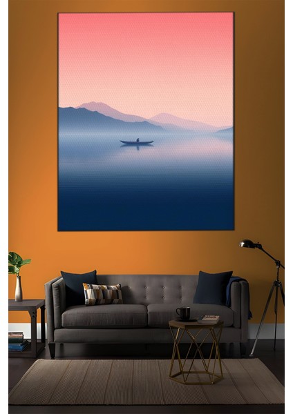 Deniz - Gemi Temalı, Ufukta Deniz Kanvas TABLO-178 indirimleri