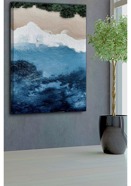 Aşk Temalı, Ağaç Evi Kanvas TABLO-282 fırsatları