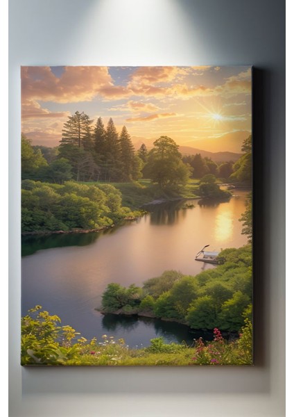 Manzara Temalı, Nehir Yatağı Tablo-9