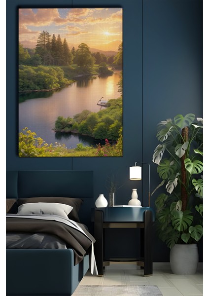 Manzara Temalı, Nehir Yatağı Tablo-9 modelleri