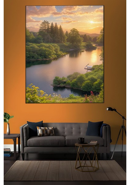 Manzara Temalı, Nehir Yatağı Tablo-9 indirimleri