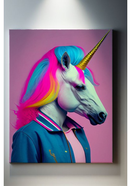 Pop Art Temalı, Unicorn TABLO-456