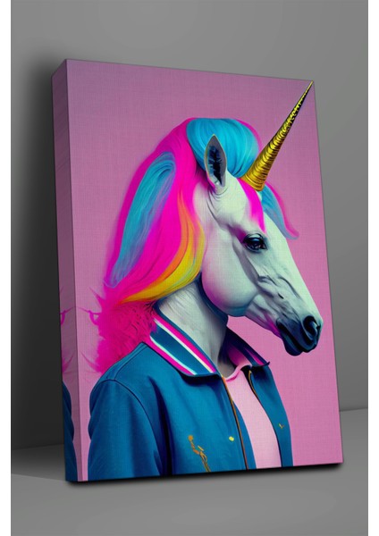 Pop Art Temalı, Unicorn TABLO-456