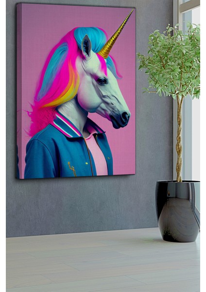 Pop Art Temalı, Unicorn TABLO-456