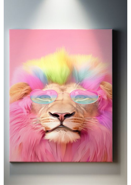 Hayvan Temalı, Aslan Tarzı TABLO-424