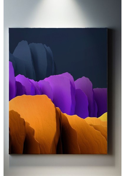 Hayvan Temalı, Renkli Kaya TABLO-153