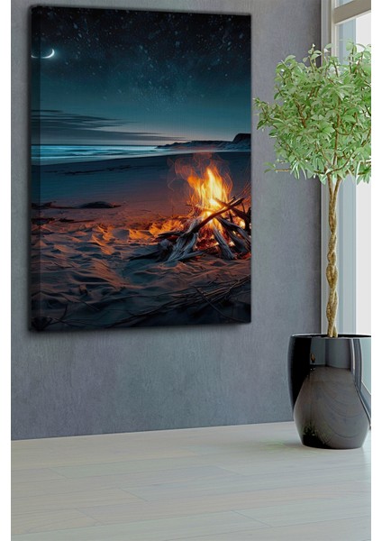 Manzara Temalı, Sahil Kampı Tablo-17 fırsatları