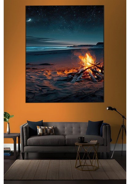 Manzara Temalı, Sahil Kampı Tablo-17 indirimleri