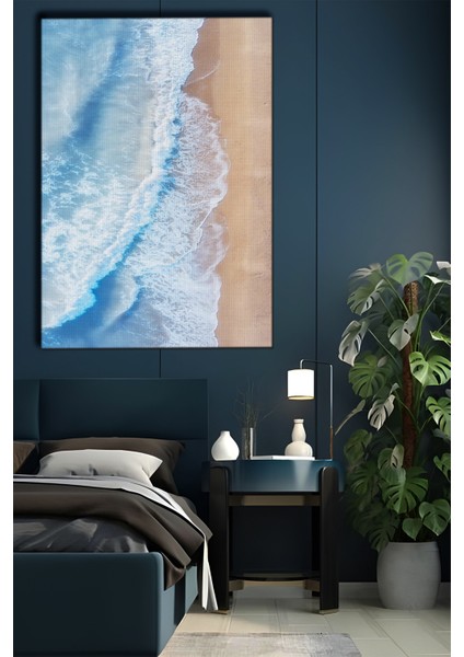 Deniz Temalı, Kıyı Dalgası Kanvas TABLO-260 modelleri