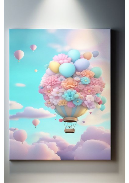 Modern Temalı, Çiçek Balonu TABLO-495
