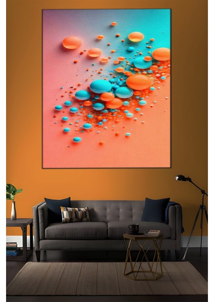 Modern Temalı, Kabarcıklar TABLO-342 indirimleri