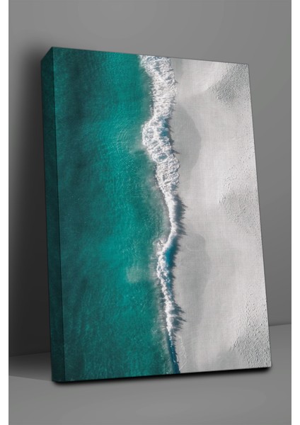 Deniz Temalı, Su ve Kum Kanvas TABLO-255 fiyatları