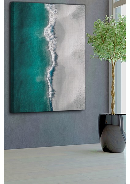 Deniz Temalı, Su ve Kum Kanvas TABLO-255 fırsatları