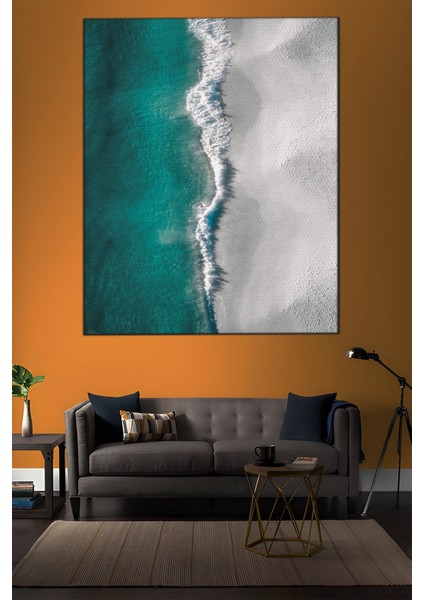 Deniz Temalı, Su ve Kum Kanvas TABLO-255 indirimleri