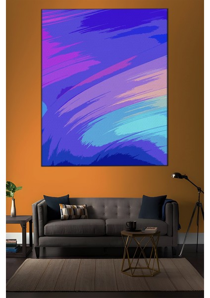 Soyut Temalı, Mavinin Tonları TABLO-145 indirimleri