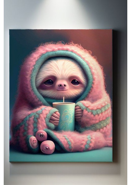 Soyut Temalı, Yavru Rakun TABLO-462