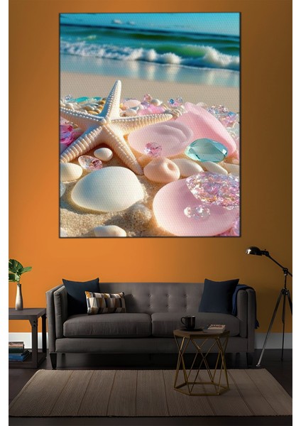 Modern Temalı, Deniz Taşları TABLO-450 indirimleri