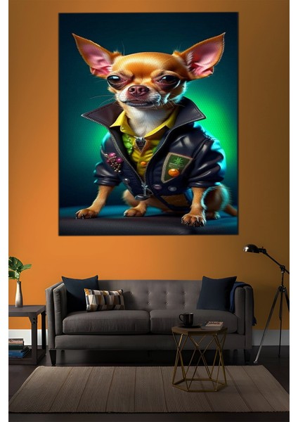 Hayvan Temalı, Çılgın Köpek TABLO-467 indirimleri