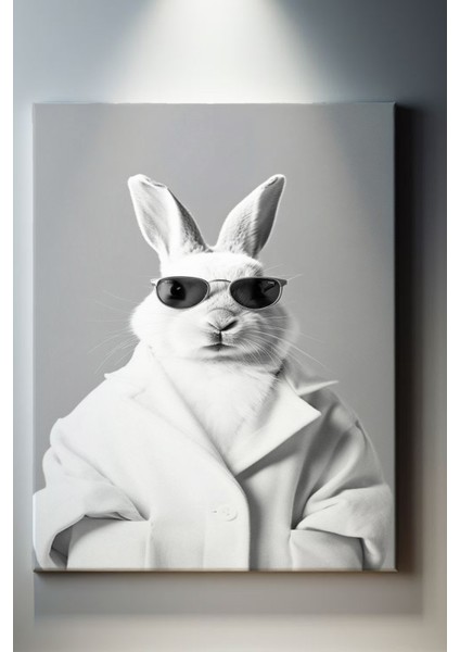 Hayvan Temalı, Postmodern Tavşan Tablo-40