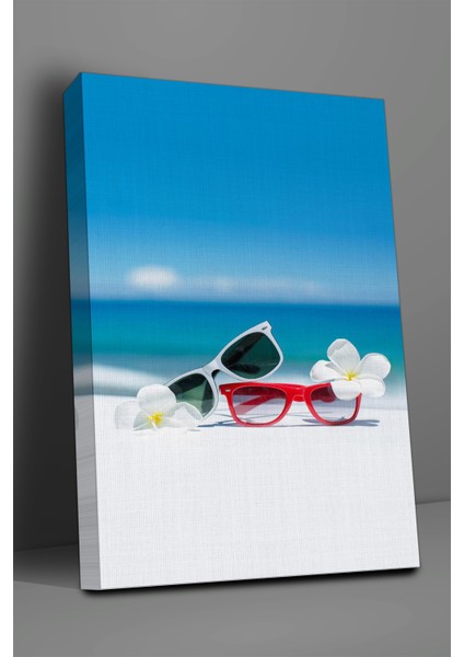 Minimalist Temalı, Plaj Çiçekleri TABLO-382 fiyatları