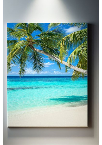 Deniz Temalı, Palmiye Kanvas TABLO-290