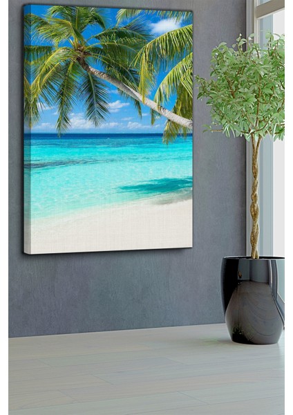 Deniz Temalı, Palmiye Kanvas TABLO-290 fırsatları