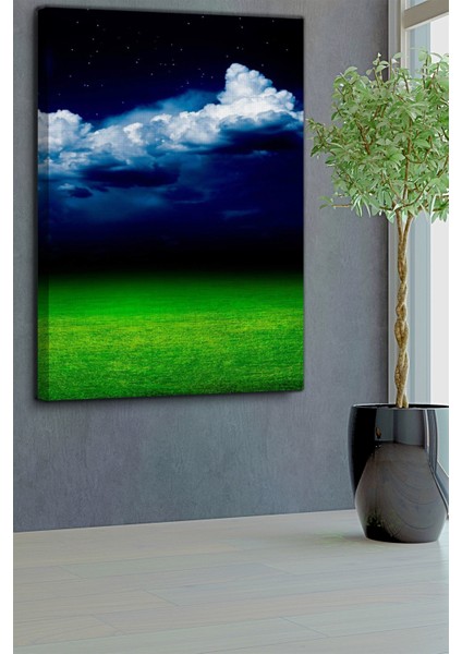 Manzara Temalı, Karanlık Yeşil Tablo-25 fırsatları