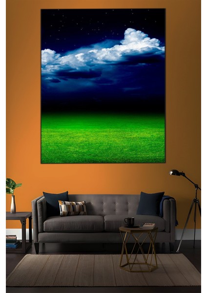 Manzara Temalı, Karanlık Yeşil Tablo-25 indirimleri