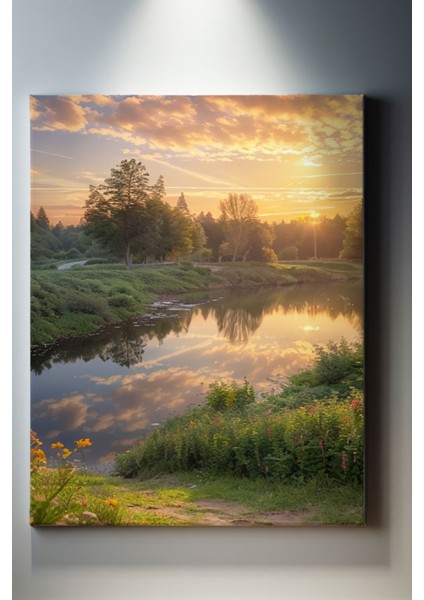 Manzara Temalı, Nehir Yatağı Tablo-14