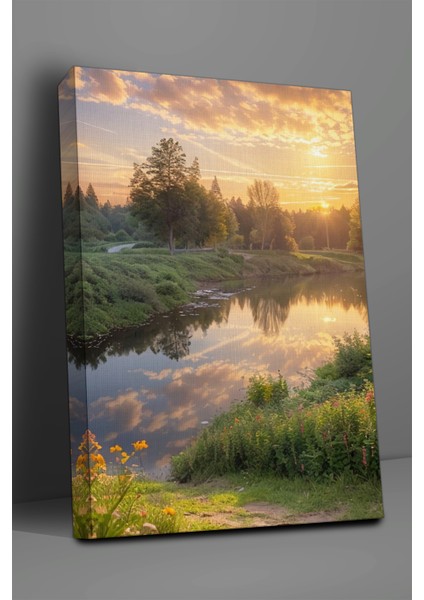 Manzara Temalı, Nehir Yatağı Tablo-14 fiyatları