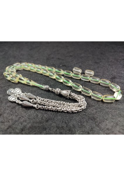 19.03 Gr. Gümüş Püsküllü 0.6 Delim Damla Kehribar (Su Damlası) Sertifikalı 5242 modelleri