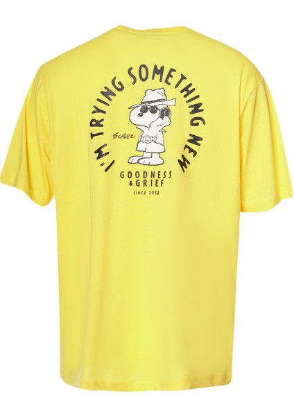 Snoopy Oversıze Kısa Kollu Tişört modelleri