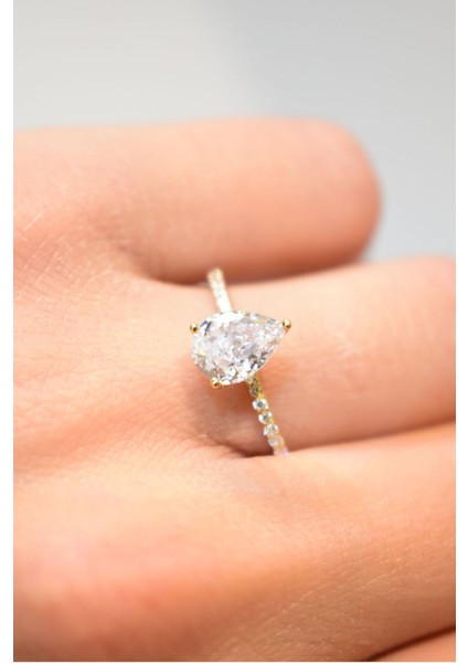 14 Ayar Altın Tek Taş Yüzük fiyatları