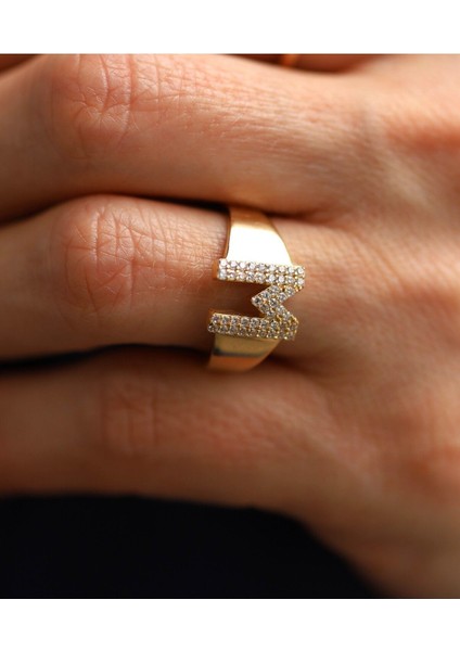 14 Ayar Altın Harfli Yüzük (Tüm Harfler) fiyatları