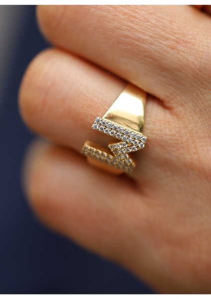 14 Ayar Altın Harfli Yüzük (Tüm Harfler) indirimleri