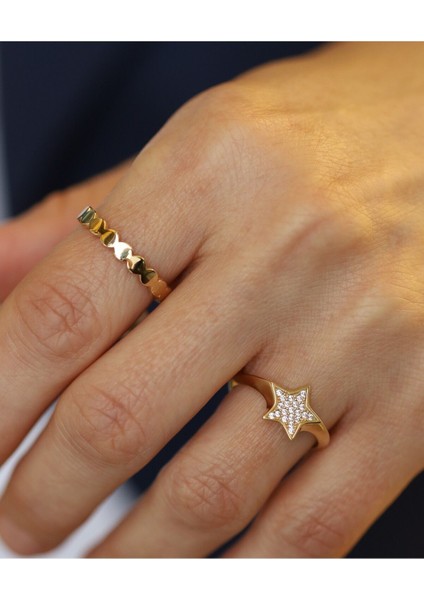 14 Ayar Altın Düz Plakalı Bombeli Yüzük fiyatları