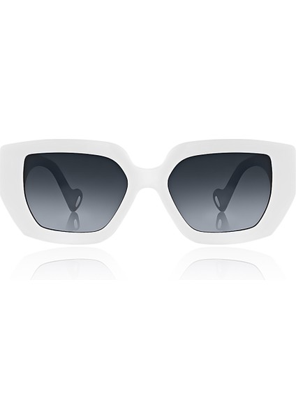 Beyaz Kadın Güneş Gözlüğü