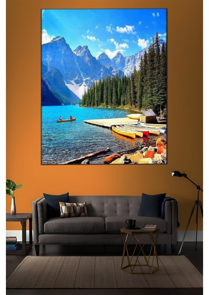 Manzara Temalı, Göl Kenarı TABLO-353 indirimleri