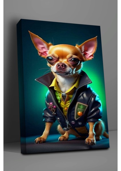 Hayvan Temalı, Çılgın Köpek TABLO-467 fiyatları