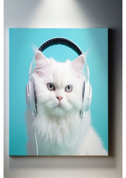 Hayvan Temalı, Sıkıcı Kedi TABLO-123