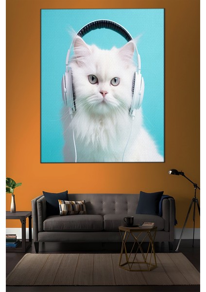 Hayvan Temalı, Sıkıcı Kedi TABLO-123 indirimleri