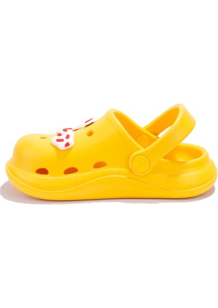 DJA75-CRS01 Sarı Ortopedik Günlük Unisex Cross Spor Terlik modelleri
