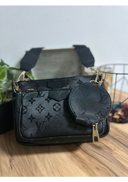 Lv Women's Strap Shoulder Bag - 3 Lü Omuz Çantası
