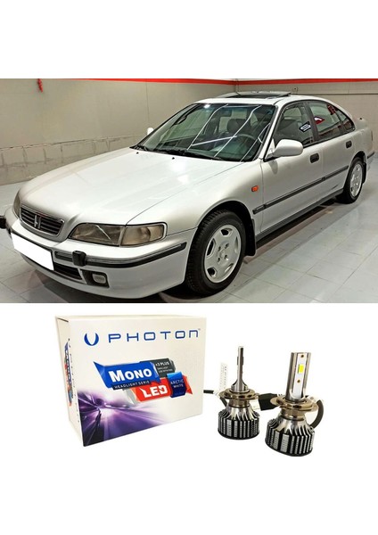 Honda Accord LED Xenon Uzun Far Ampulü H1 Mono Yeni Seri Beyaz 1996-1999